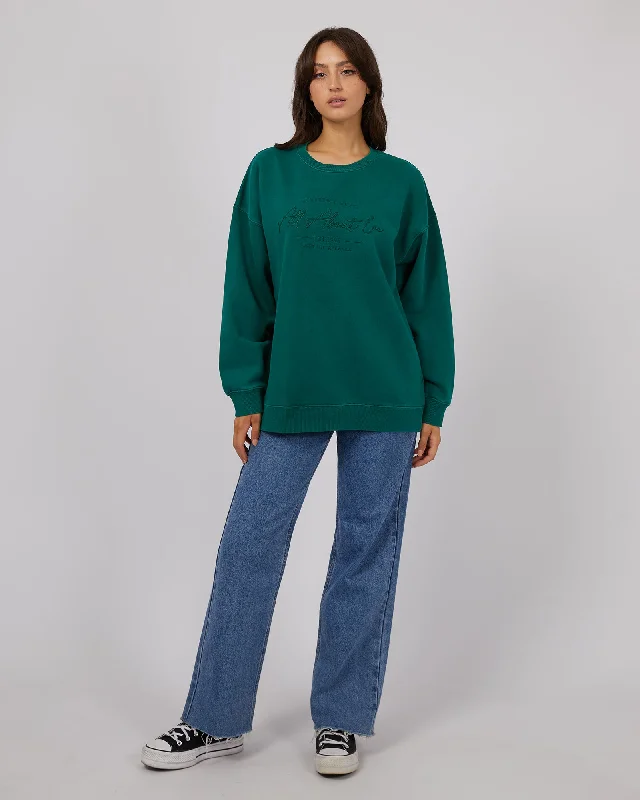 All About Eve Classic Crew Emerald