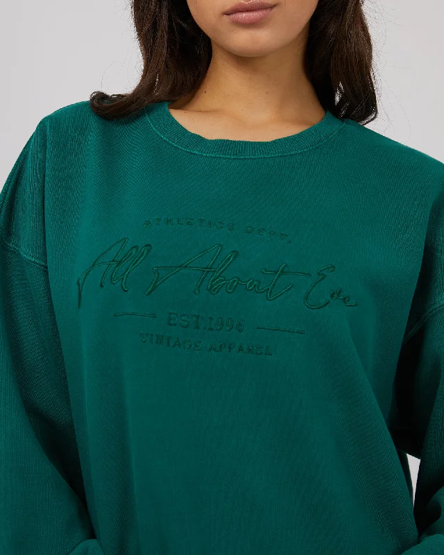 All About Eve Classic Crew Emerald