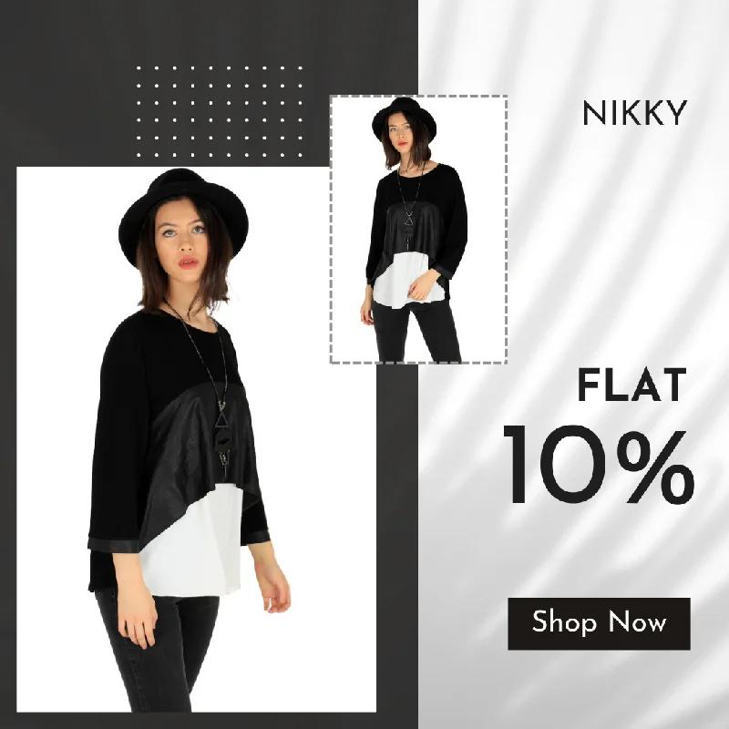 Buy Women's Black Short Sleeve Tunic Tops Online