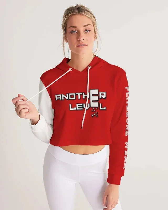 FIRE ZONE Women's Cropped Hoodie