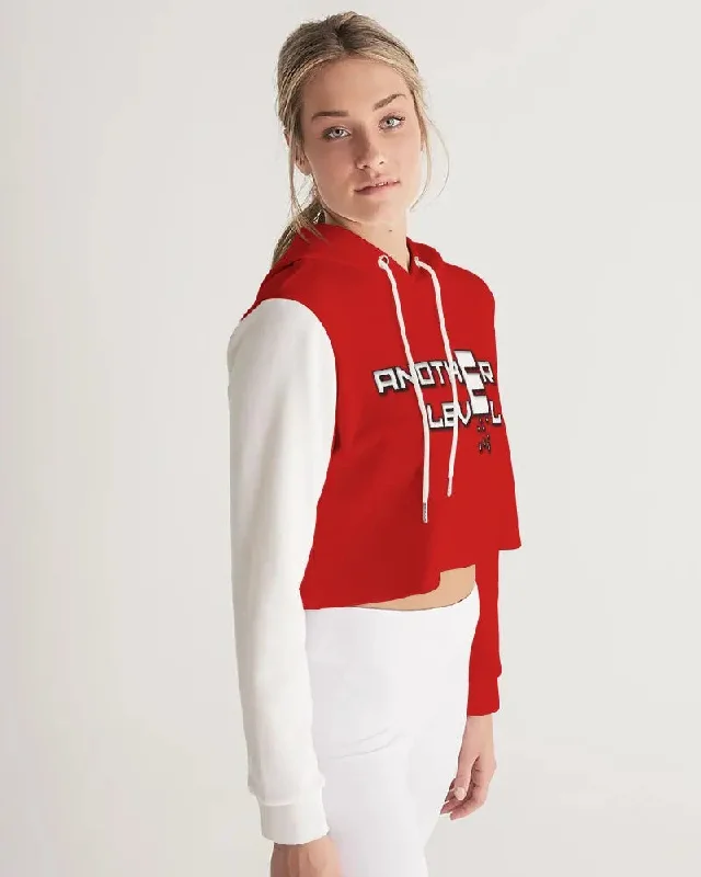 FIRE ZONE Women's Cropped Hoodie