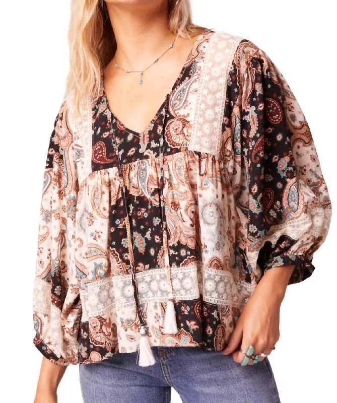 Luna Top In Multi