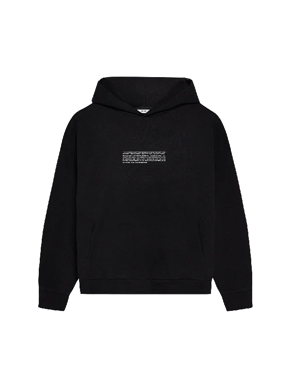 PANGAIA LAB NXT GEN Hoodie—black