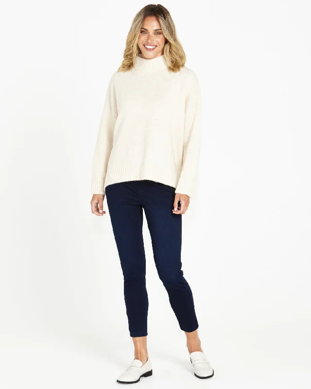 Betty Basics Luna Knit Jumper Cloud