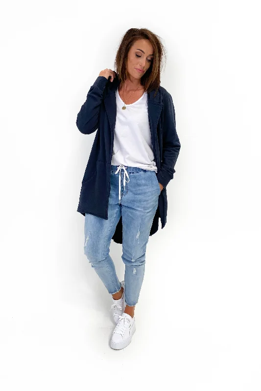 Elm Composure Cardi Navy