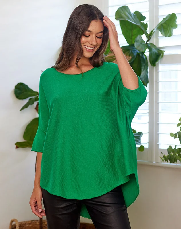 Freez Batwing Knit - Emerald