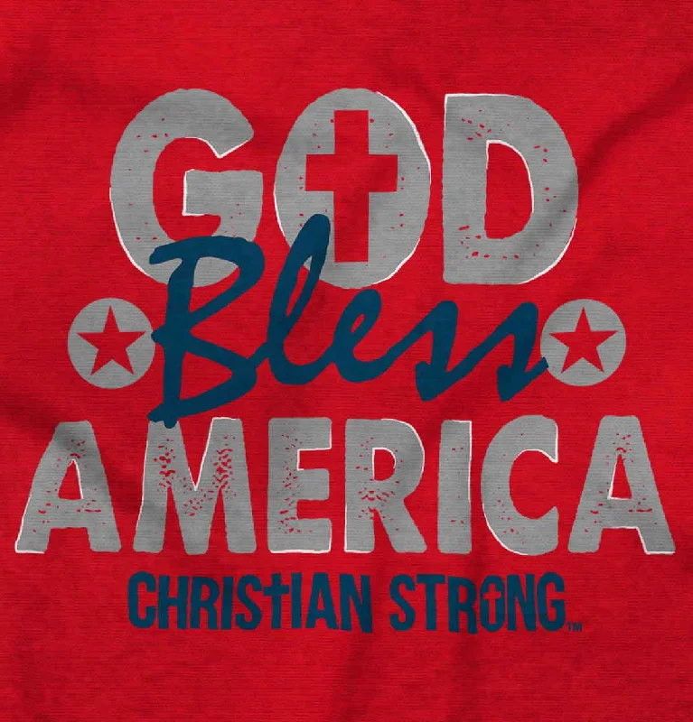 God Bless Christian Ladies T Shirt