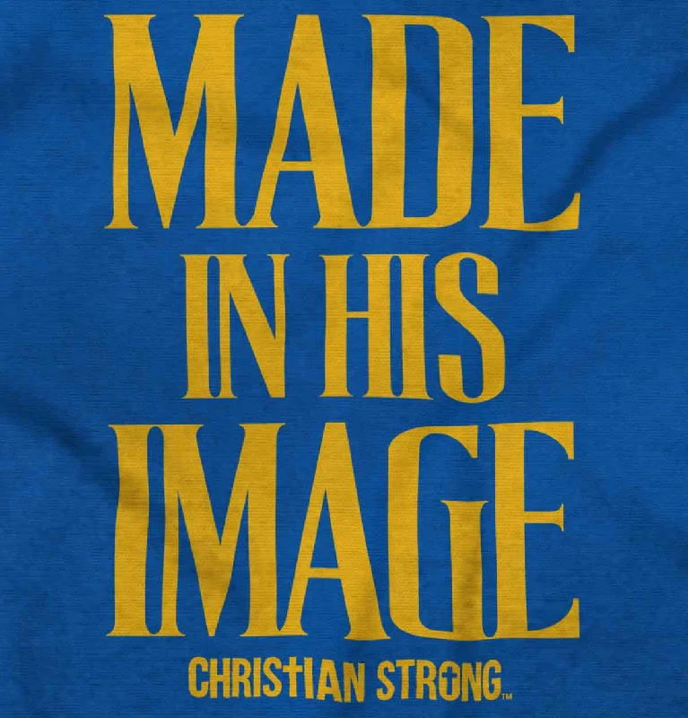 Made In His Image Ladies T Shirt