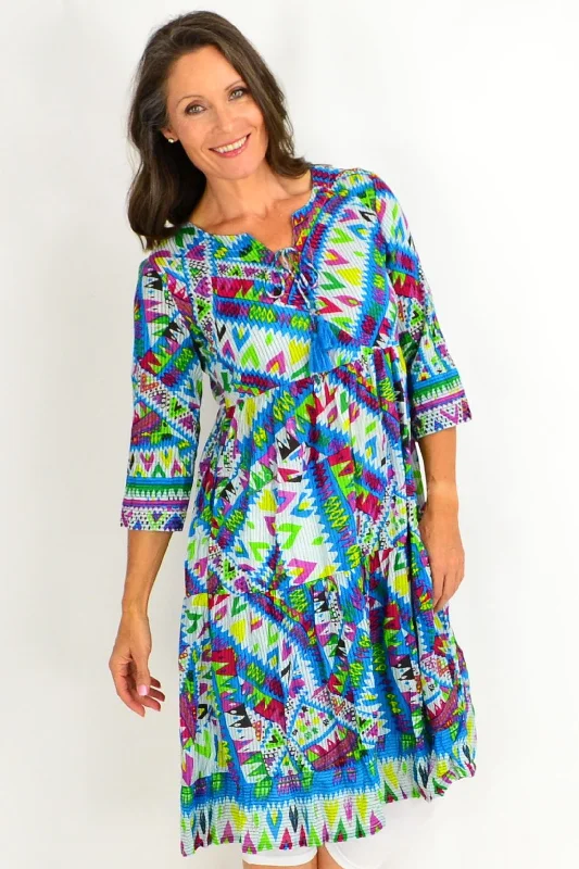 Mexican Festival Tunic Dress