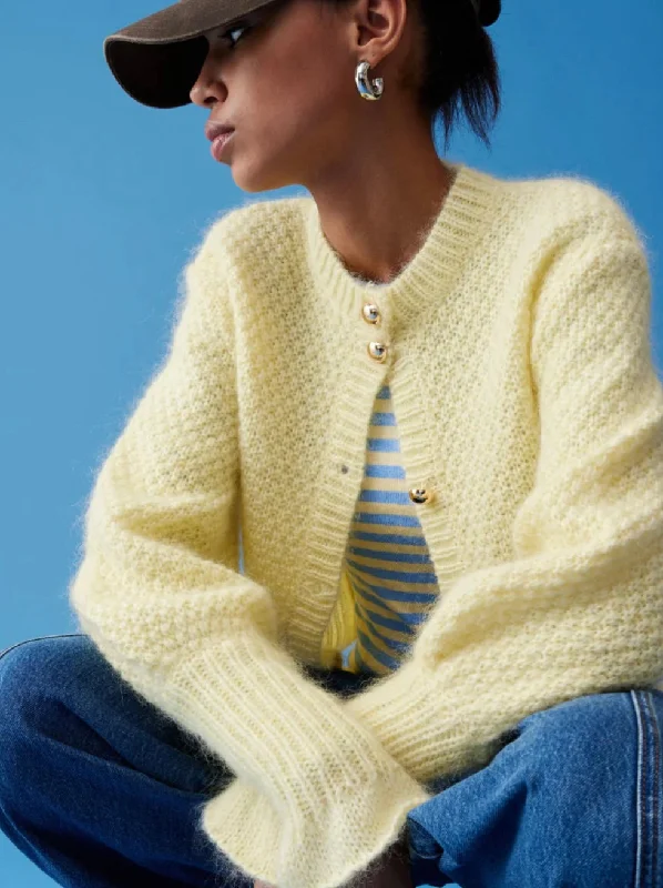 Ruby Matilda Cardigan - Butter