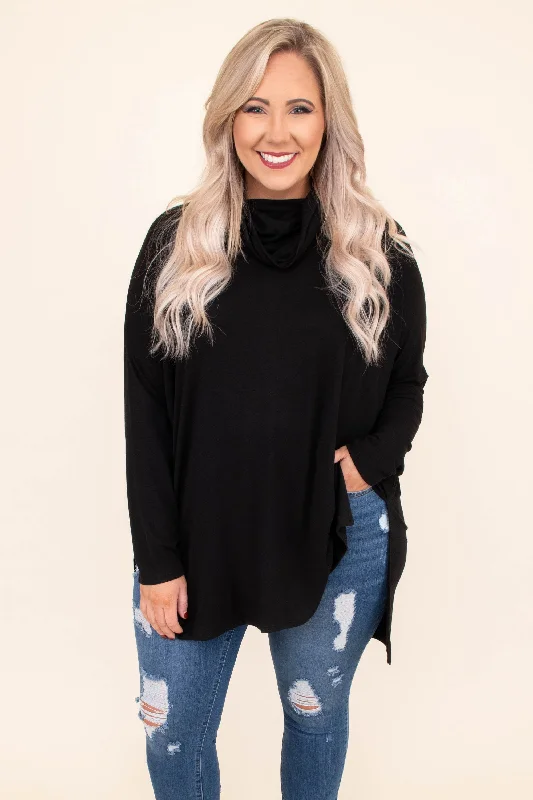 Totally Worth It Tunic, Black