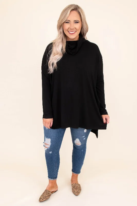 Totally Worth It Tunic, Black