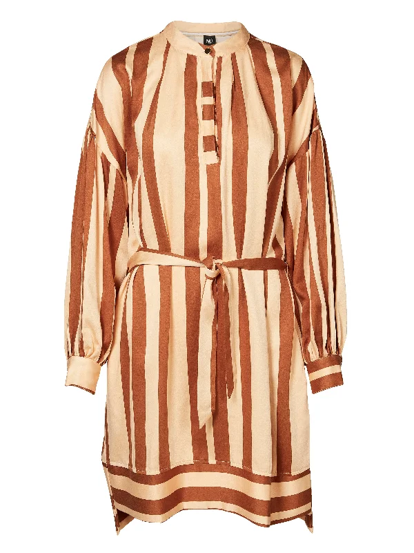 Una tunic dress - Apricot mix