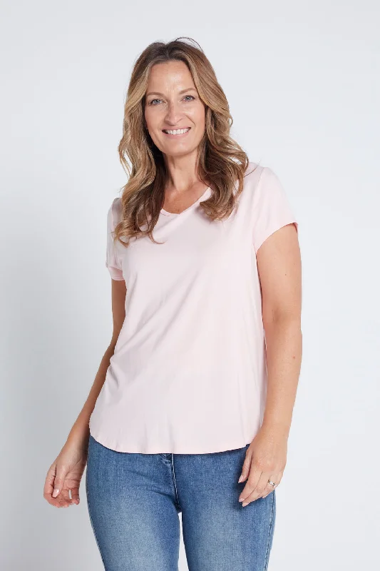 Bamboo Tee - Baby Pink