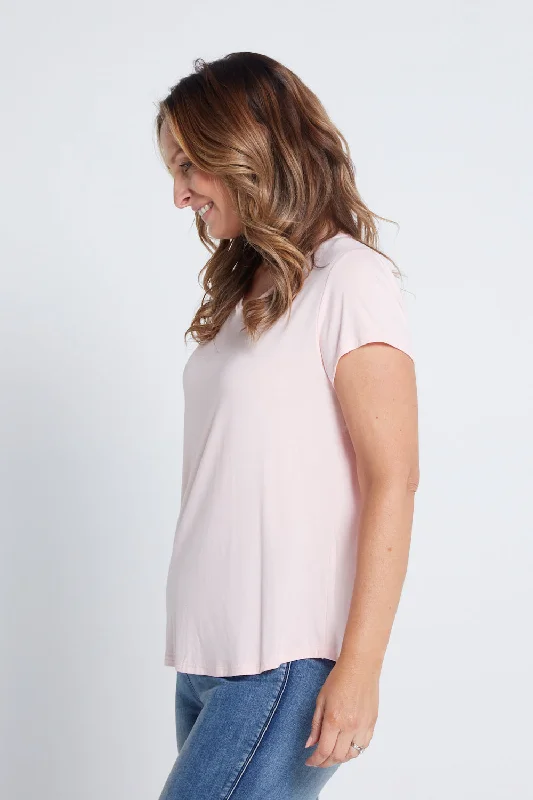 Bamboo Tee - Baby Pink