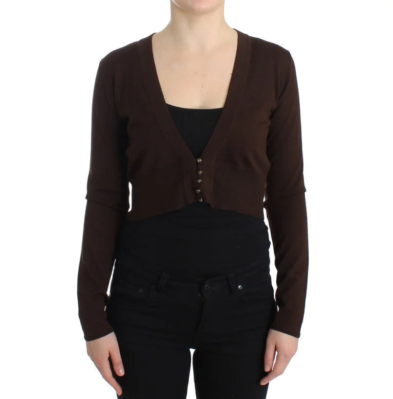 Cavalli  cropped wool Women's cardigan