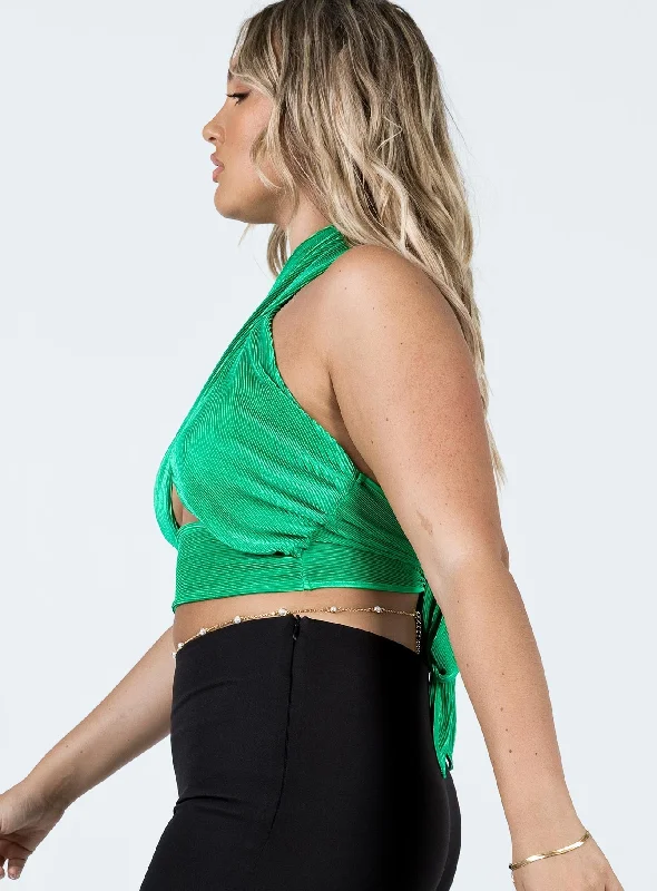 Evalyn Top Green