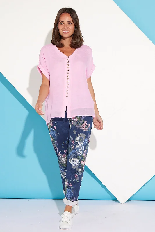 Gemma Top - Pink