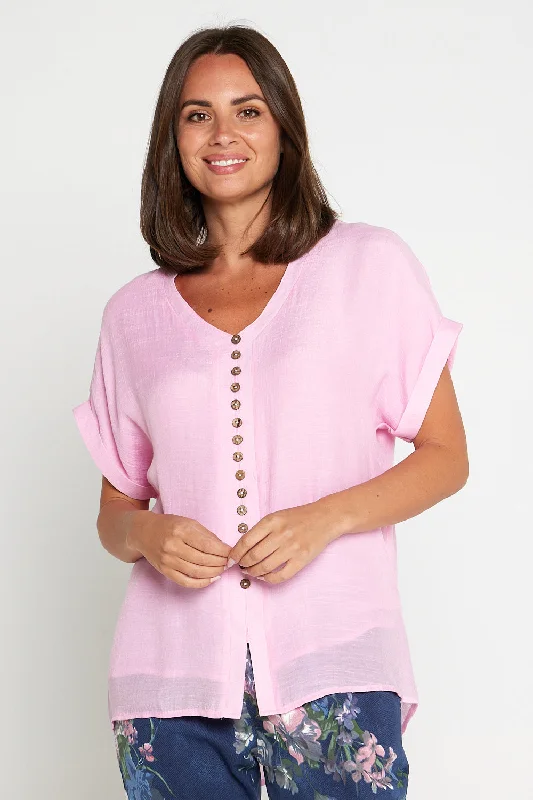 Gemma Top - Pink