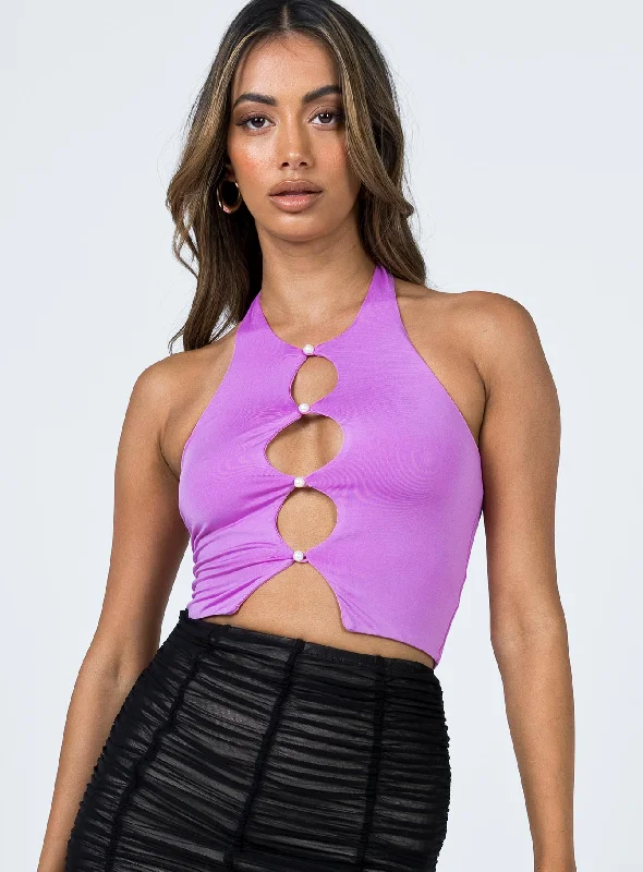 Gracie Top Purple