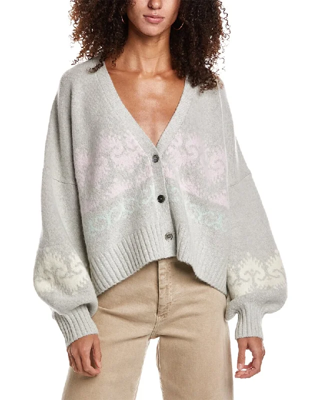 JoosTricot Boyfriend Wool & Cashmere-Blend Cardigan