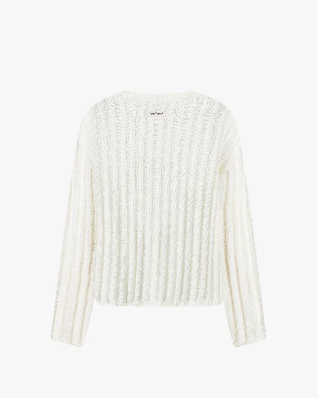 NUBE KNIT THREAD SWEATER