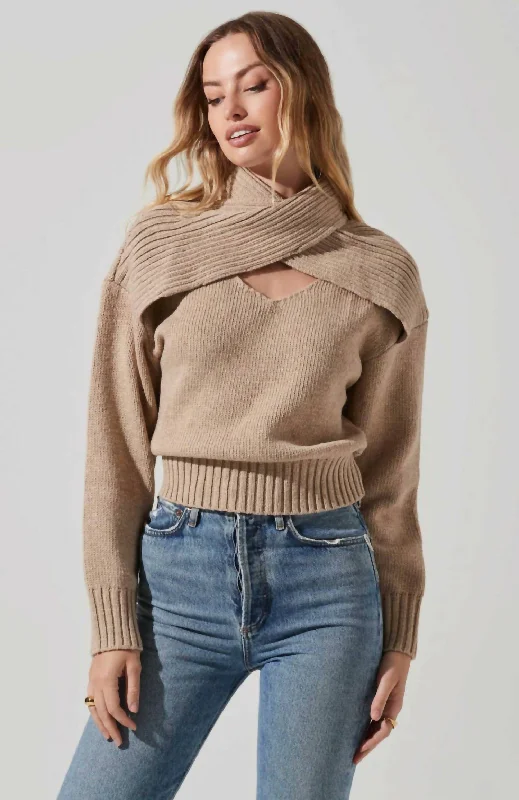 Pearson Sweater In Taupe