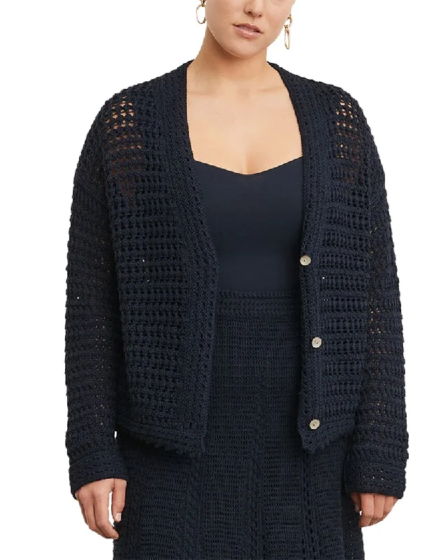 Vince Plus Crochet Cardigan