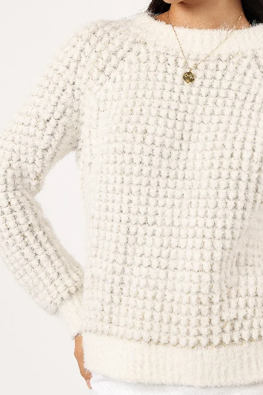 Willa Knit Sweater - White