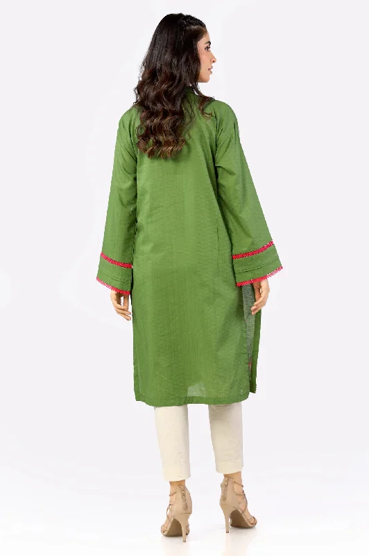 Green Embroidered Kurti