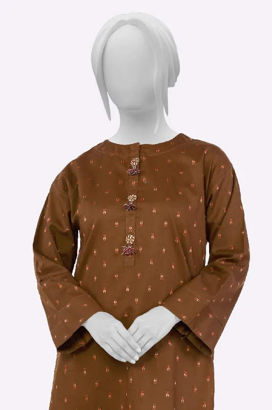 Brown Stylised Kurti