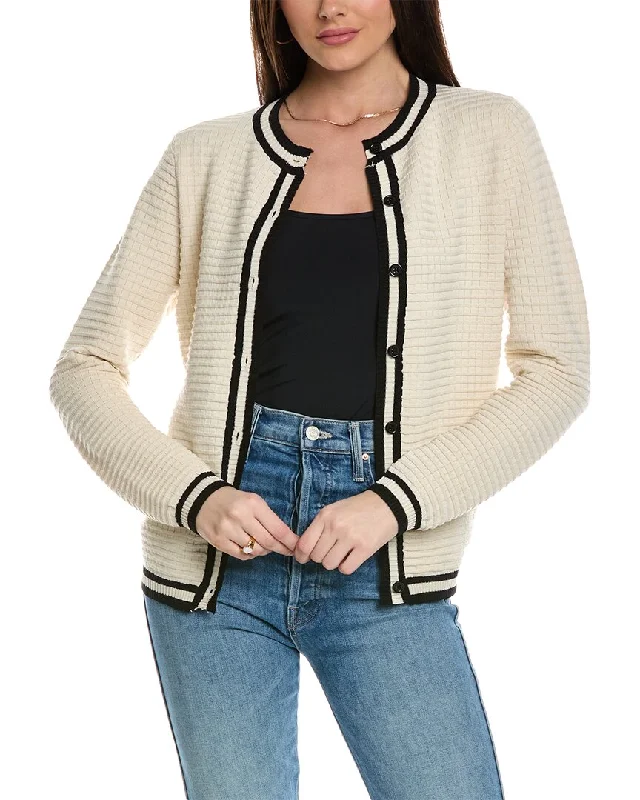 YAL New York Textured Cardigan