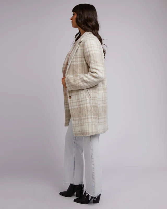 All About Eve Emily Check Coat