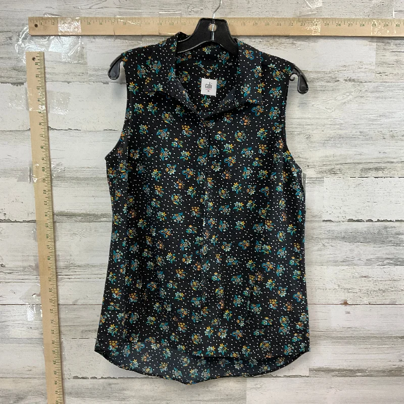 Black Blouse Sleeveless Cabi, Size M