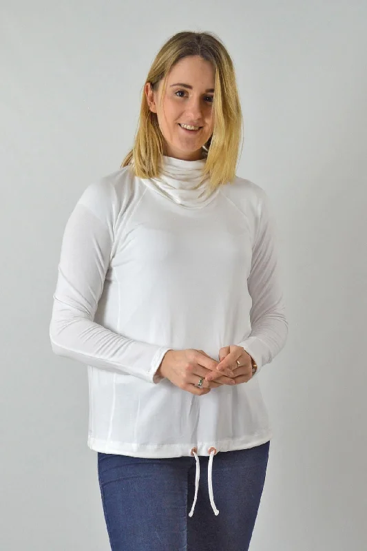 Cowl Neck Jersey Top