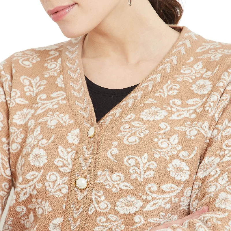 Madame Camel Color Cardigan