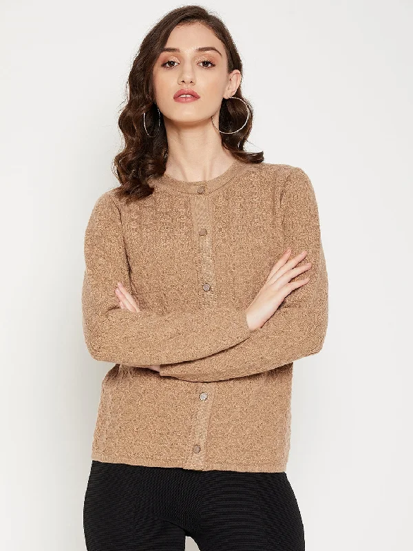 Madame  Brown Cardigan