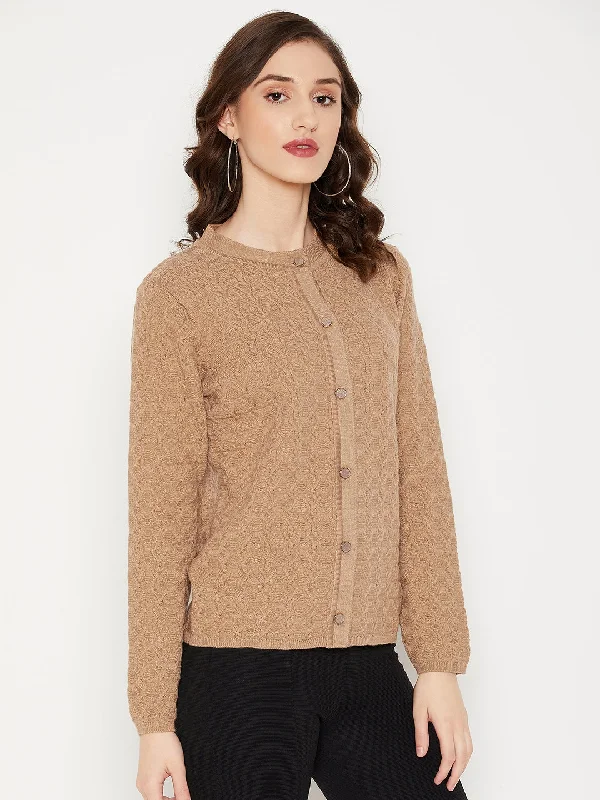 Madame  Brown Cardigan