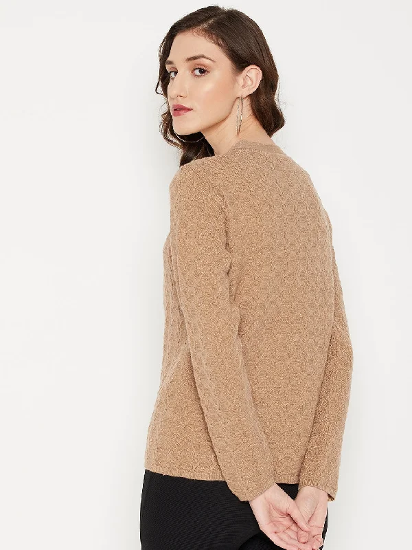 Madame  Brown Cardigan