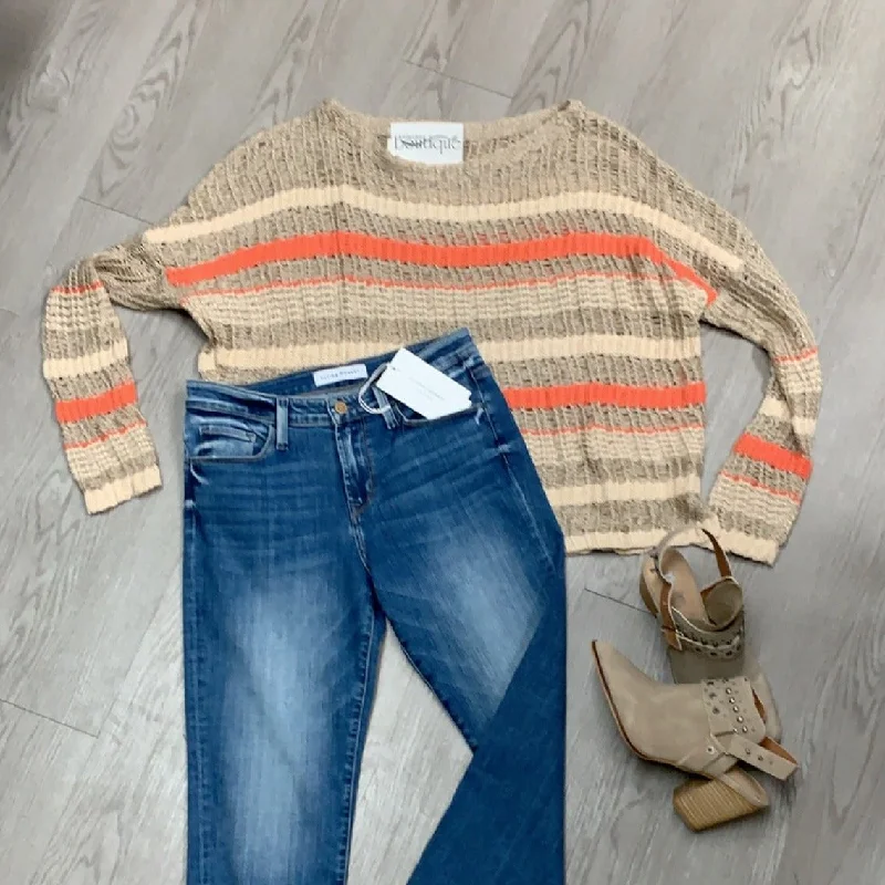 Open Stitch Sweater