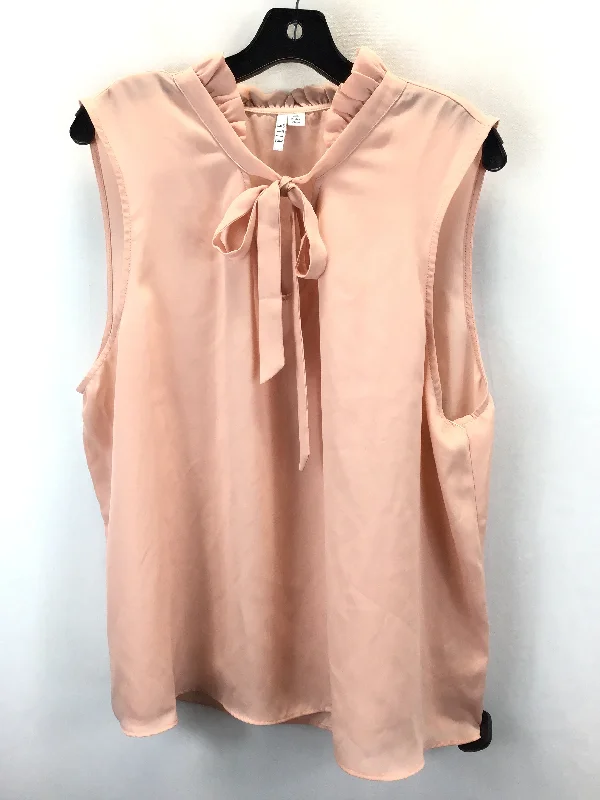 Pink Top Sleeveless Elle, Size Xxl