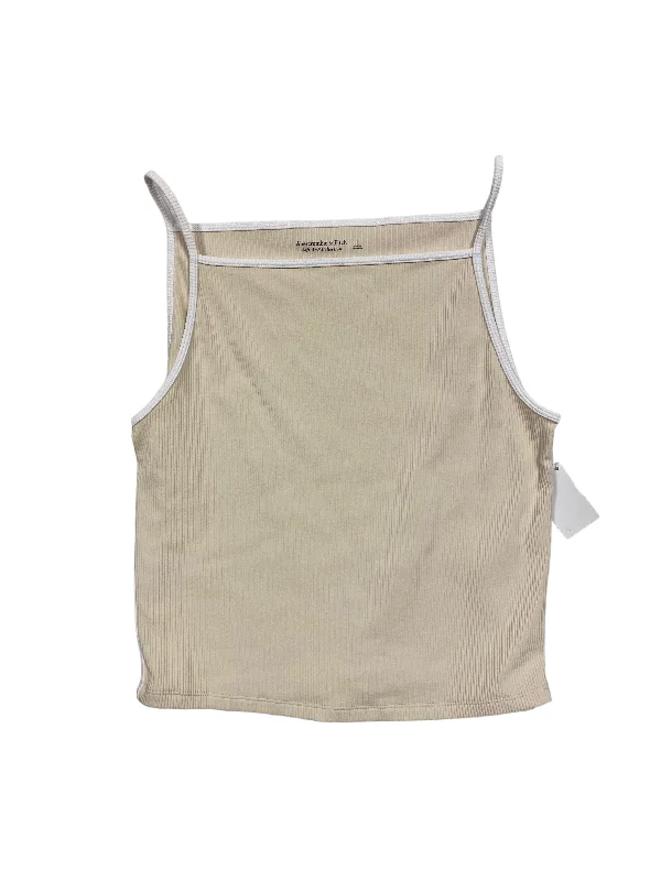 Tan Top Sleeveless Abercrombie And Fitch, Size L