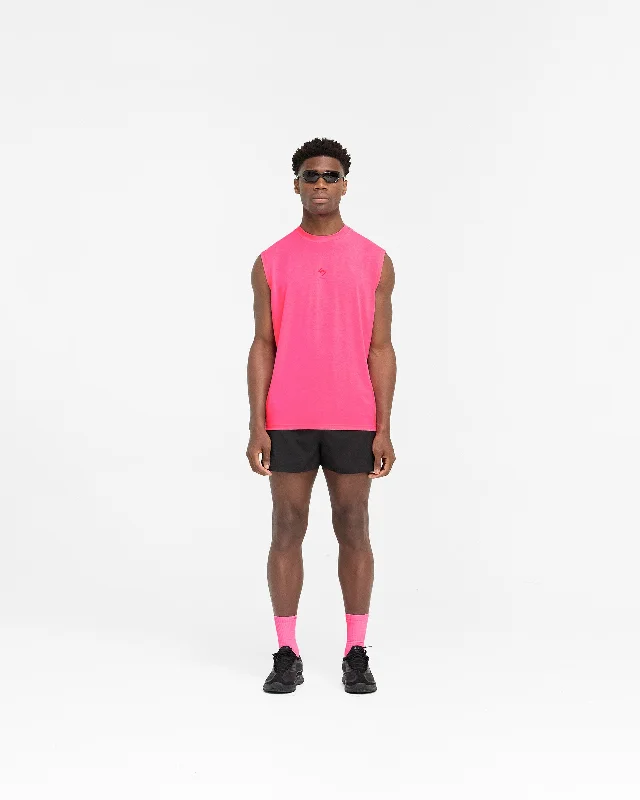 247 Oversized Tank - Ultra Pink