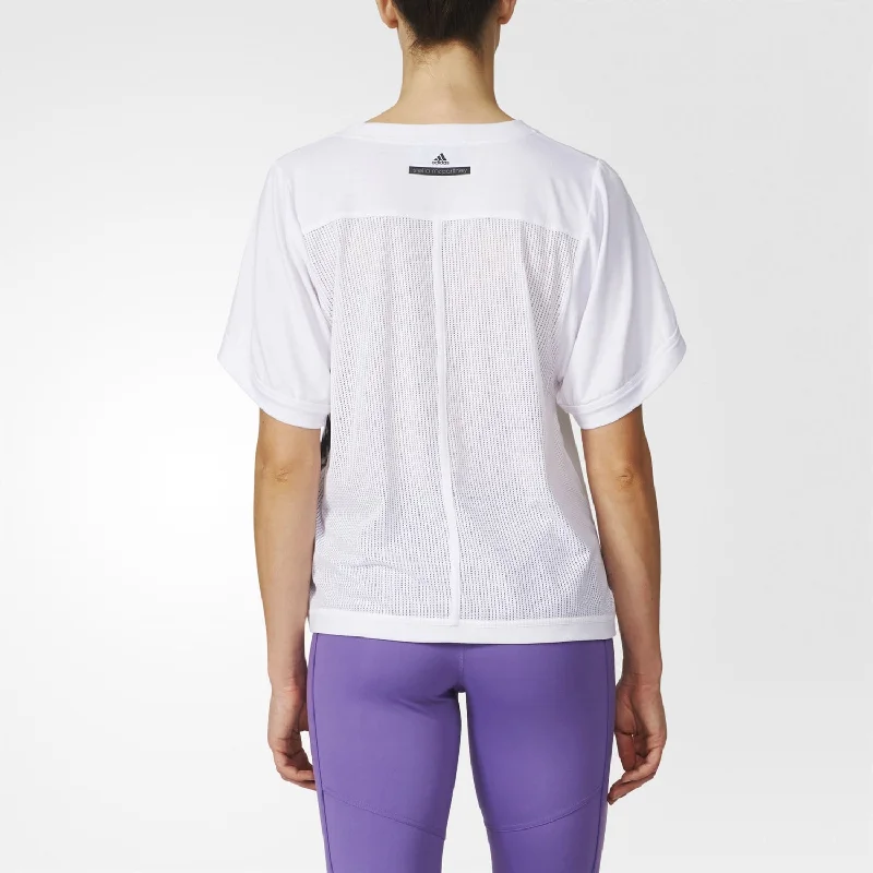 Adidas By Stella Mccartney 100% organic cotton 'Essentials Palm' T-shirt AX7429