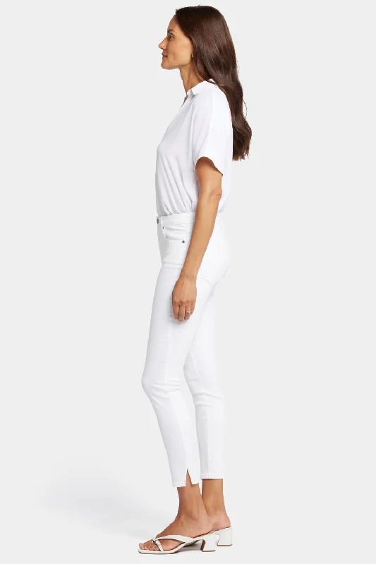 Ami Skinny Ankle Jeans - Optic White