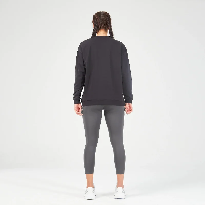 Essential Relaxed Sweatshirt - Black