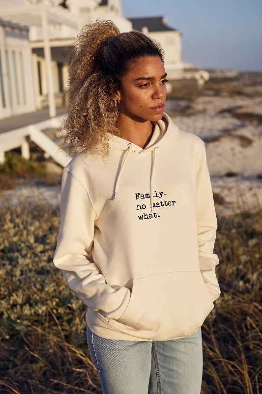 ""Family No Matter What"" Luxury Hoodie