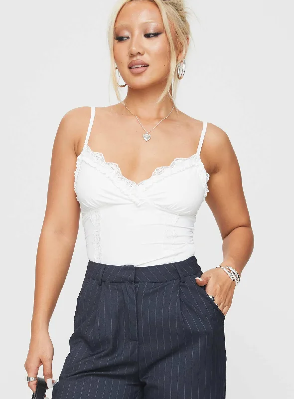 Hollywood Boulevard Top White