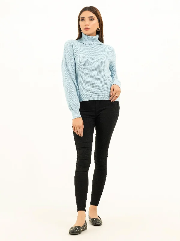 Knitted Turtle Neck Sweater