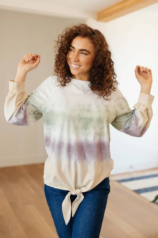 Living For The Weekend Top In Tie Dye